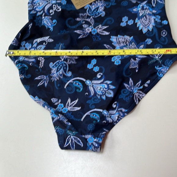 Nip and Tuck Paisley One Piece Swim Suit. NWT - Picture 10 of 13